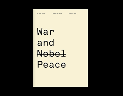 War and Nobel Peace