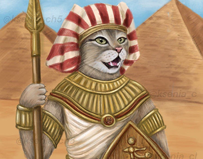 Egyptian cat
