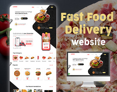 Fast Food Delivery Website