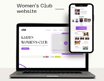 Landing page For Women's club