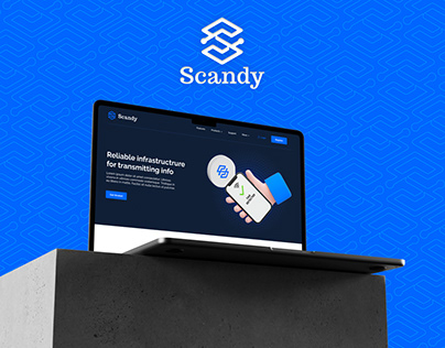Scandy Tag - Landing Page Design
