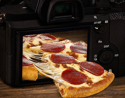Pizza Hut- Replate Waste photography