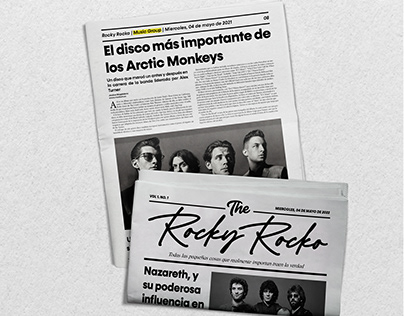 NEWSPAPER | The Rocky Rocko by elle.