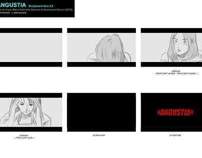 Storyboard - Short Film "Angustia-Le Film"