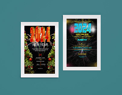 PARTY FLYER DESIGN | NEW YEAR