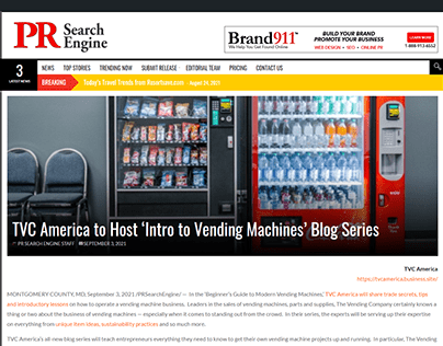 ‘Intro to Vending Machines’ Blog Series