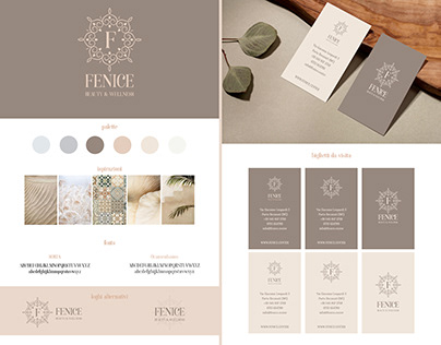 Fenice Beauty & Wellness - Progetto grafico