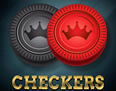 Checkers 2D Board Game