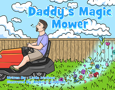 Daddy's Magic Mower Children's Book