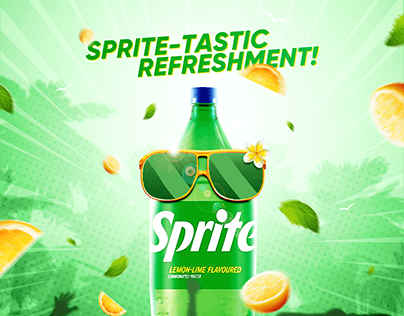 Project thumbnail - Sprite Cold-Drink Ad Concept