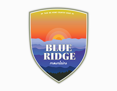 Blue Ridge Mountains Badge