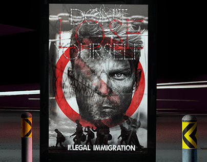 Illegal Immigration Poster