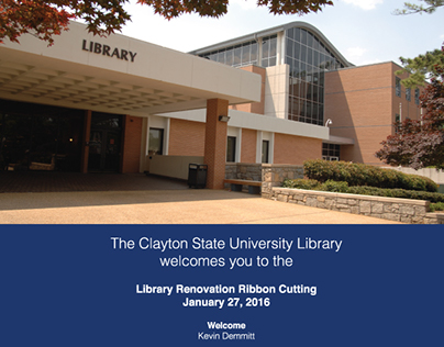 Clayton State Library Renovation