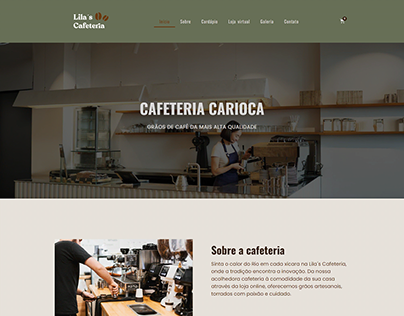 Projeto de Site para uma Cafeteria Fictícia