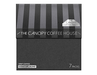 Project thumbnail - THE CANOPY COFFEE HOUSE | CAFE BRANDING | Packaging