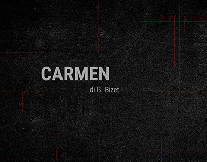 Carmen di G. Bizet - Set Design
