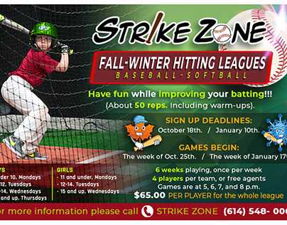 Strike Zone Fall-Winter Social Media Campaign