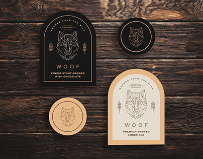 Woof Craft Beer: Logo & Packaging