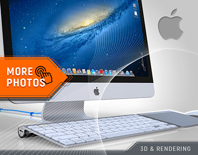 Apple iMac 3D Modeling Project