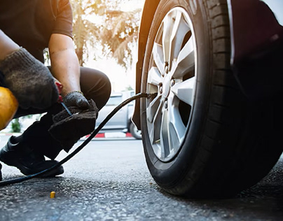 Keep your tires properly inflated.