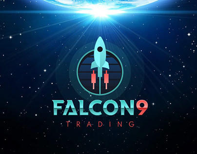 Falcon 9 Trading Logo Design