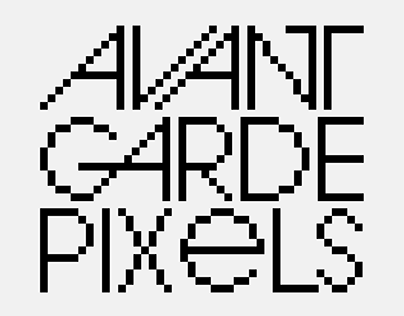 AGPX - pixel typeface