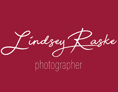 Lindsey Raske Photographer Logo and Branding