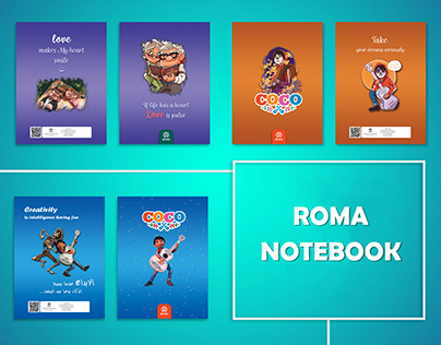 Roma Notebook Covers