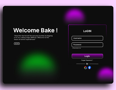 Animated Login Page UI Design😍🔥