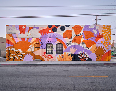 Long Beach Walls 2022: Daisy Diner