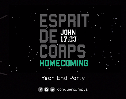 Esprit De Corps: Homecoming Moving Logo