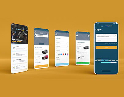 Battmobile App Design