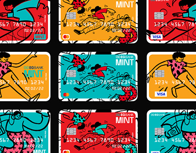 Credit Card Design - EGBank MINT