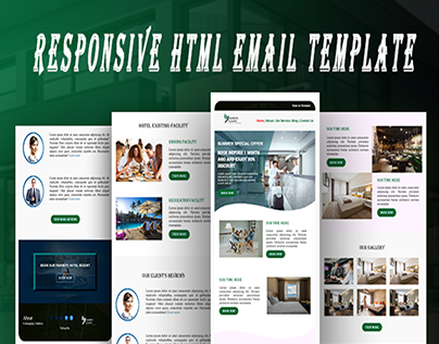 HTML email template design