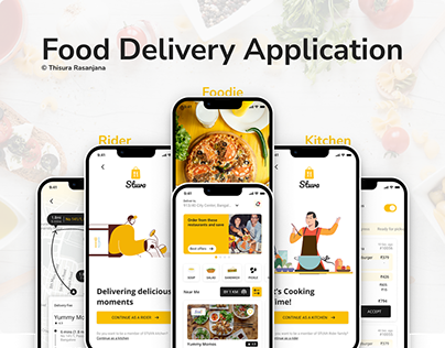 Project thumbnail - Food Delivery Application