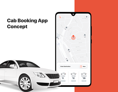 Cab Booking App Concept