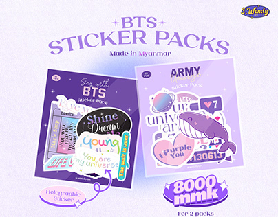 BTS Sticker Packs