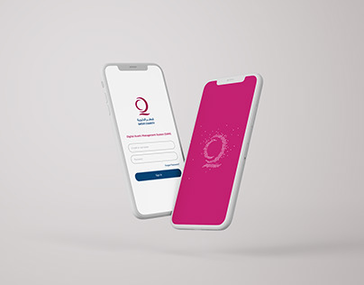Qatar Charity Login UI