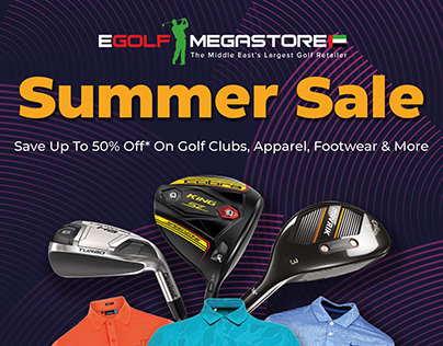 eGolf MegaStore Summer Sale Campaign Sample