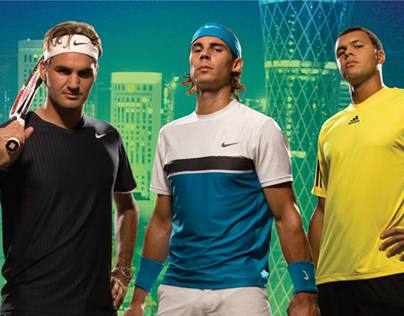 Qatar ATP Tour - Event Branding