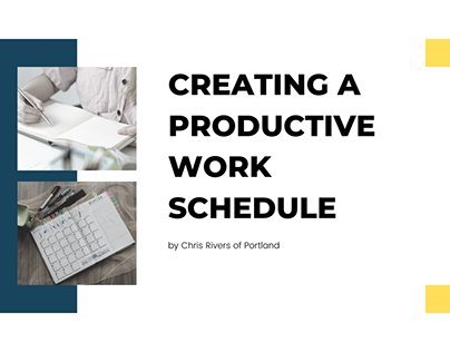 Creating a Productive Work Schedule