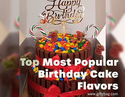 TOP MOST POPULAR BIRTHDAY CAKE FLAVORS