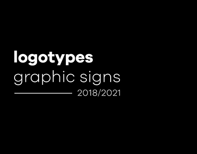 Logotypes and graphic signs