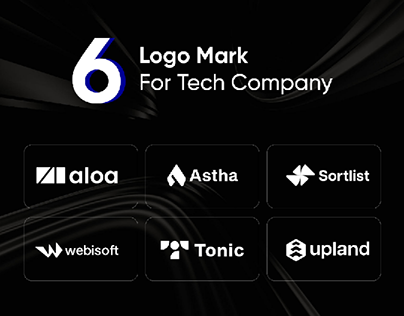 Modern Tech Logo, Software Logo, Visual, Saas, web3