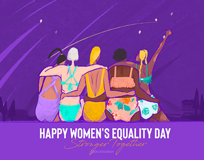Stronger Together-Happy Women‘s Equality Day