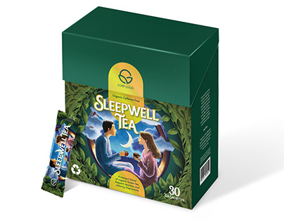 Sleepwell Tea, packaging