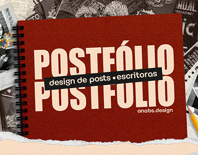 Project thumbnail - DESIGN DE POSTS - ESCRITORAS