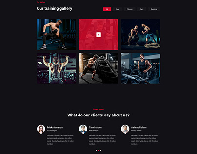 Personal Trainer And Fitness GYM HTML5 Template