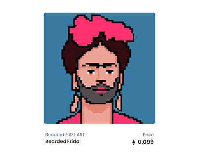 Bearded Frida - OpenSea NFT