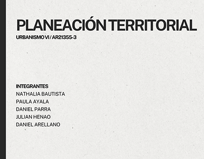 Planeación territorial - AR 21355-3